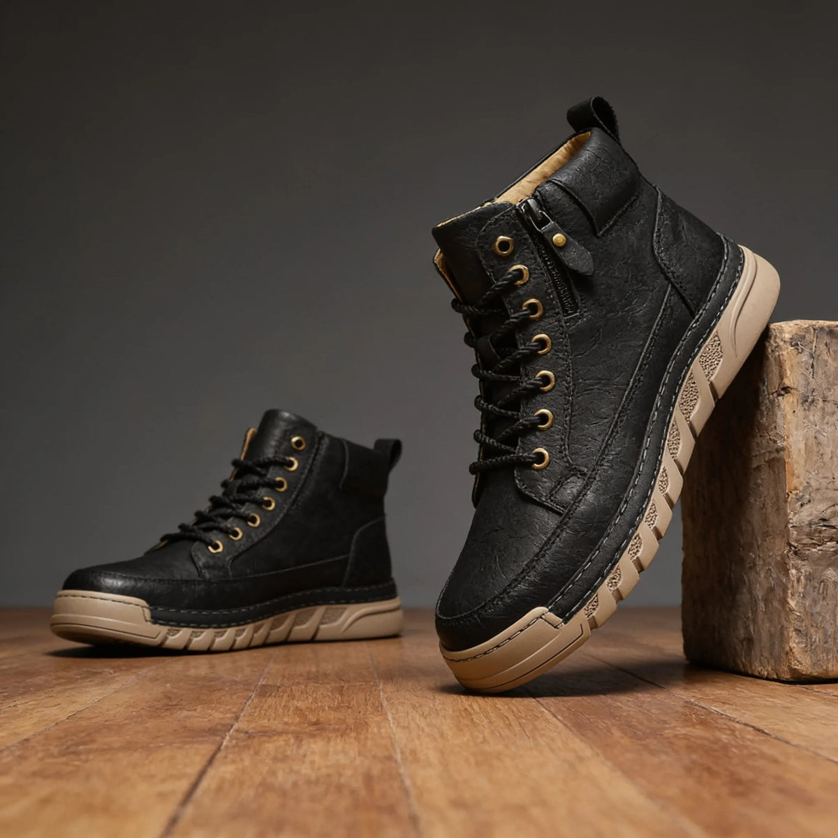 Kennedy Page | Men's Leather Hiking Boots