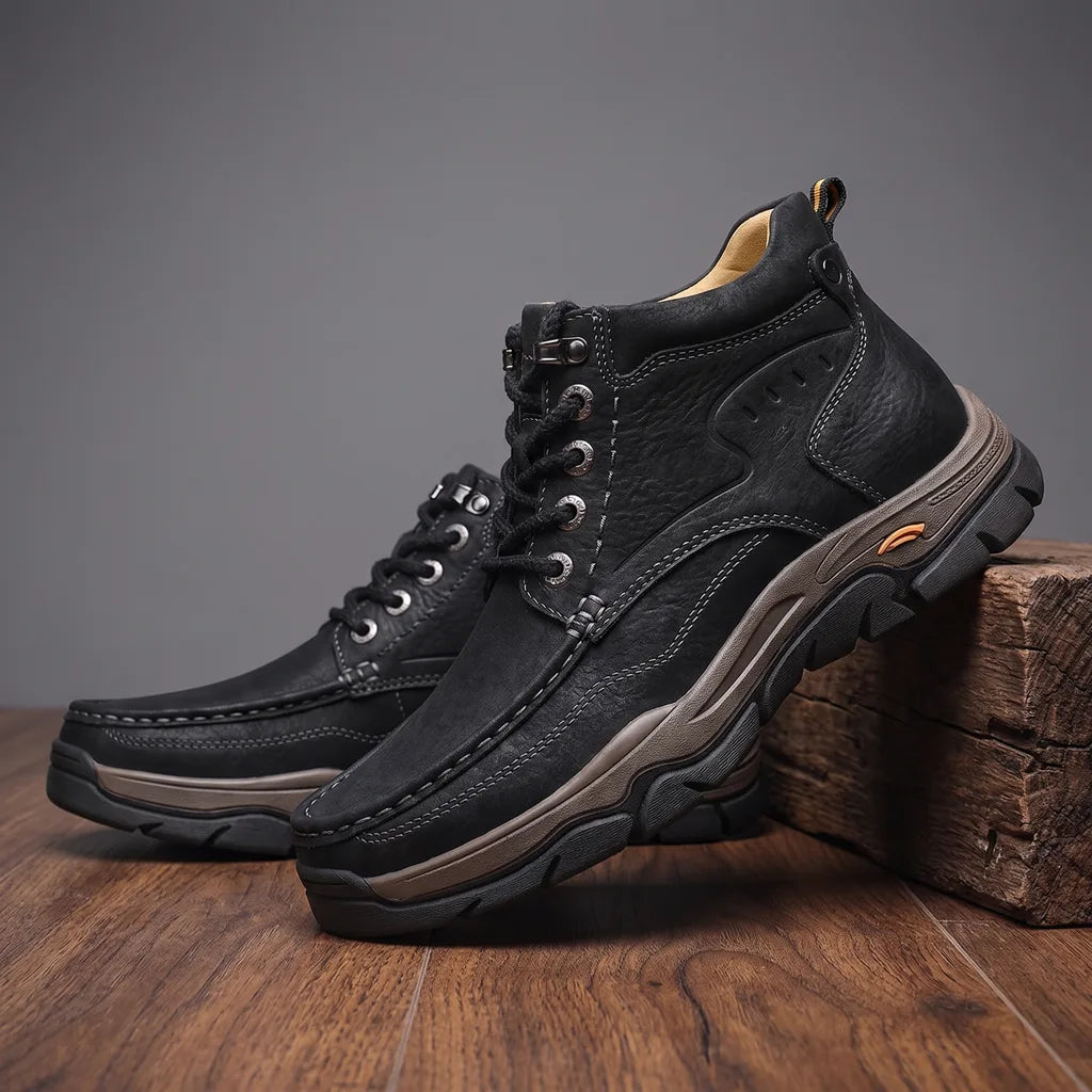 Calvin | Men's Leather Hiking Boots