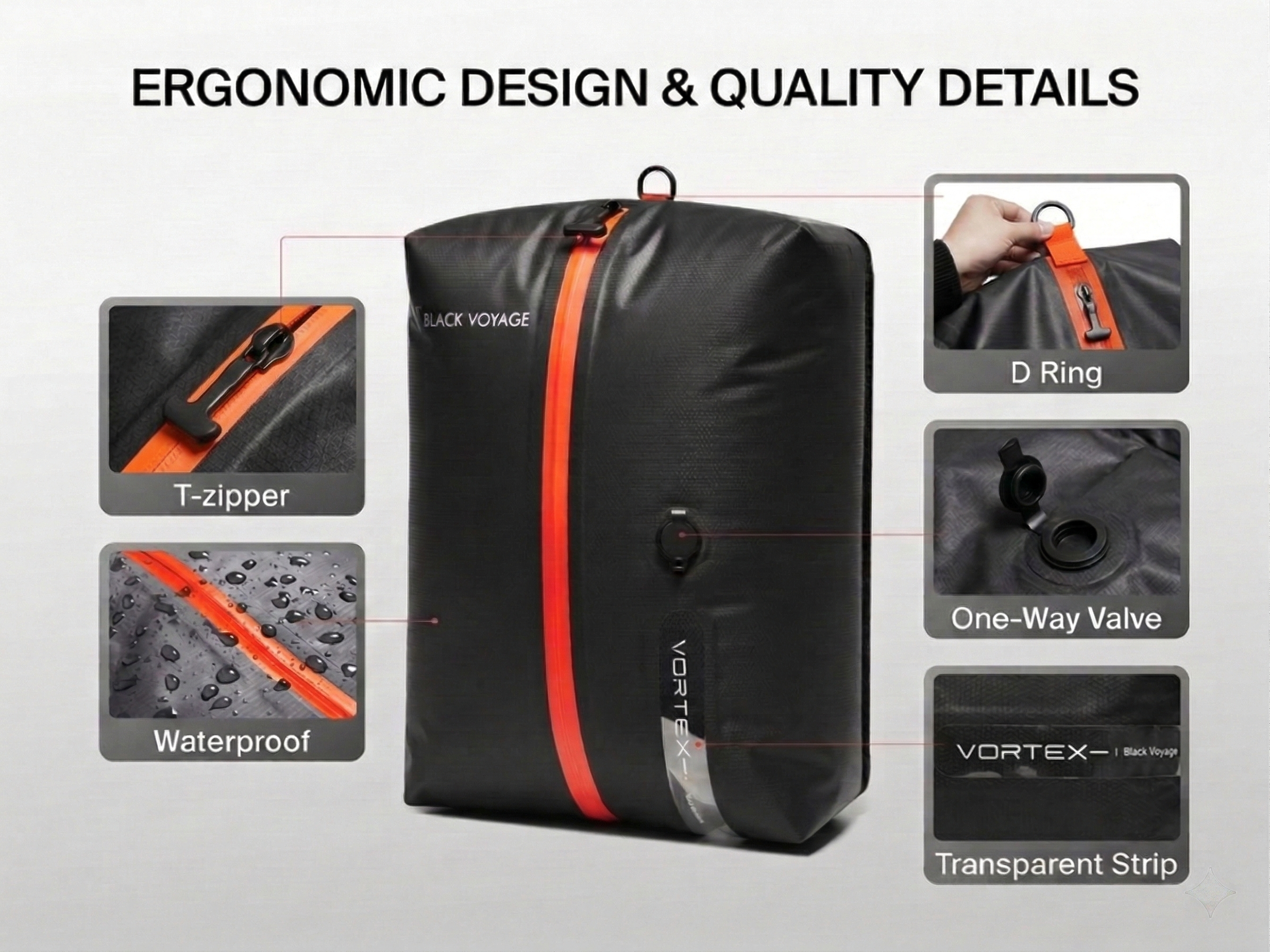 18L Vortex Seal Compression Travel Cube