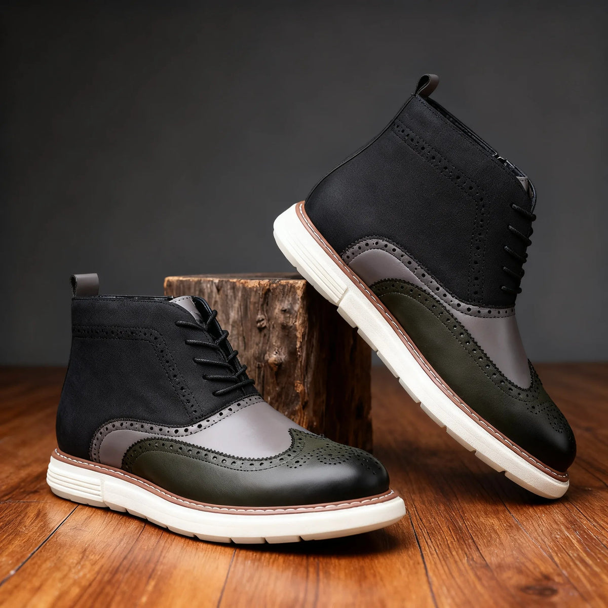 Aldwin | Men's Leather Ankle Boots